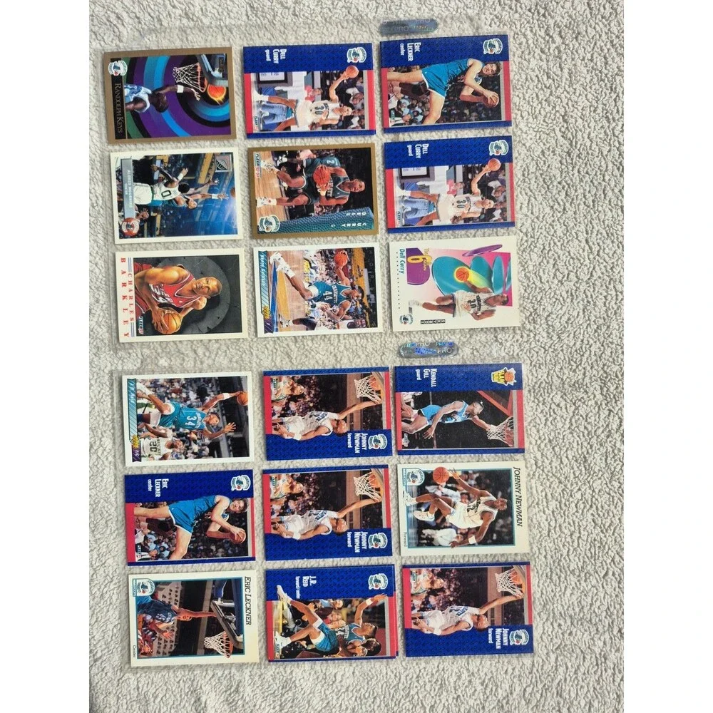 Charlotte Hornets Lot of 15+ Cards – Dell Curry, Kendall Gill, Alonzo Mourning,